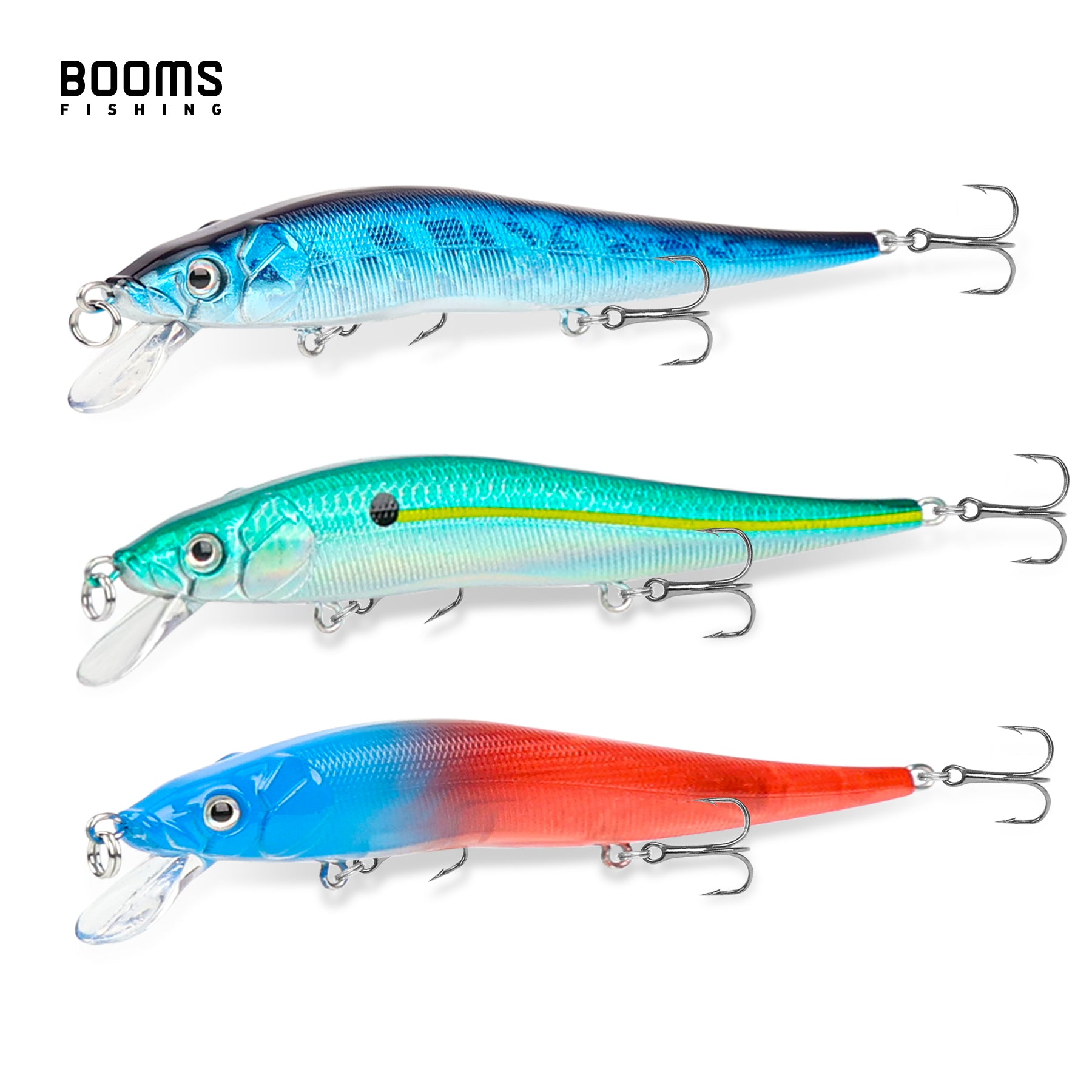 bash fishing lure set Booms Fishing Topwater Fishing Lures 3Pack Bass Trout Freshwater Saltw – Booms Fishing Official