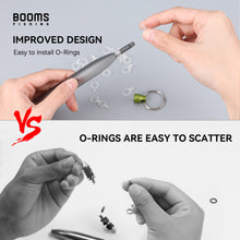 Load image into Gallery viewer, Booms Fishing WR2 Wacky Rig Tool Kit with Coiled Lanyard and 100pcs Fishing O-Rings for Worms