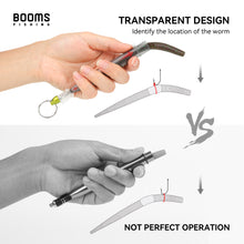Load image into Gallery viewer, Booms Fishing WR2 Wacky Rig Tool Kit with Coiled Lanyard and 100pcs Fishing O-Rings for Worms