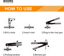 Load image into Gallery viewer, Booms Fishing MA1 Kayak Pad Eye Tri-Grip Rivet Kit