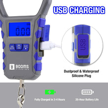 Load image into Gallery viewer, Booms Fishing XW50 Digital Fish Scale with Lip Gripper