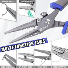 Load image into Gallery viewer, Booms Fishing XW12 Multi-Function Fishing Pliers