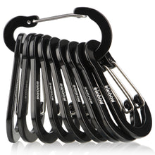 Load image into Gallery viewer, Booms Fishing 3.1" CC5 Carabiner Clips 10Pack