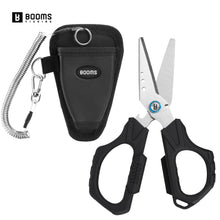 Load image into Gallery viewer, Booms Fishing S04 Multifunction Braided Line Scissors with Side Wire Cutter