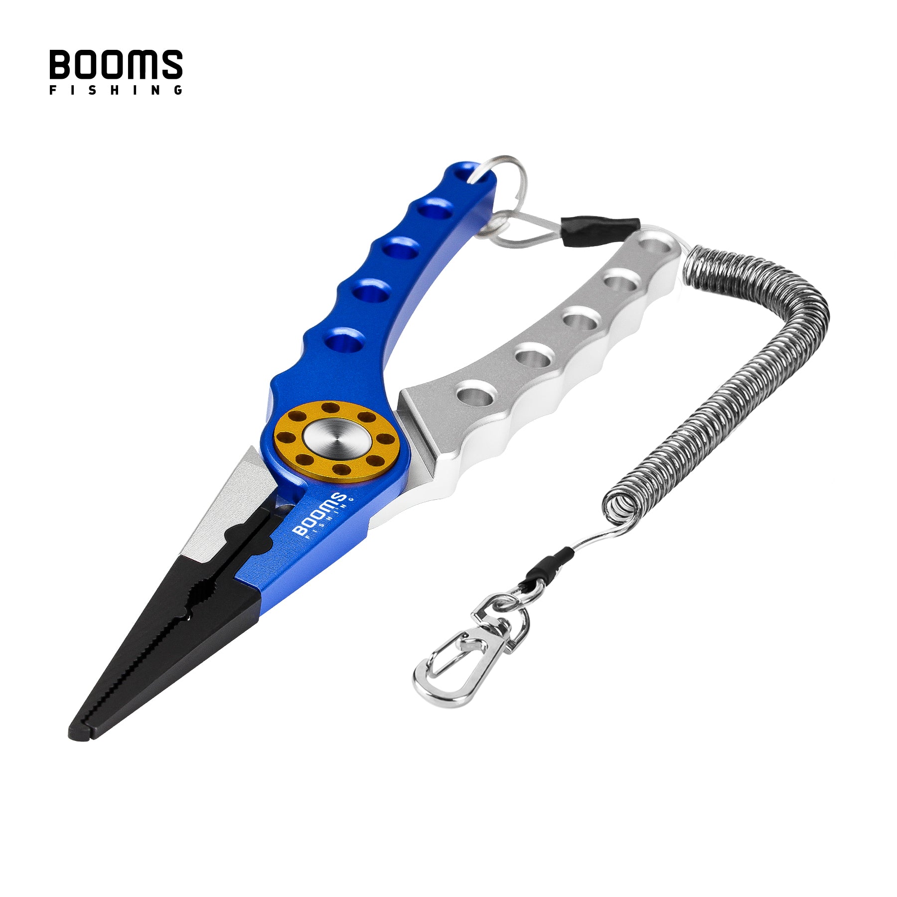 X01 Aluminum Fishing Pliers with Lanyard and Sheath – Booms