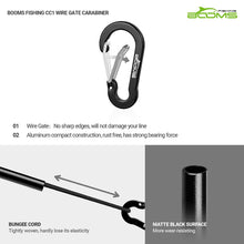 Load image into Gallery viewer, Booms Fishing SH1 Tippet Spool Holder Black - Booms Fishing Offical