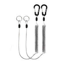 Load image into Gallery viewer, T01 Coiled Lanyards for Fishing Rods and Fly Fishing Nets