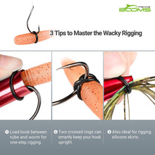 Load image into Gallery viewer, WR1 Wacky Tool Rig O Rings to Plastic Worms
