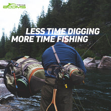 Load image into Gallery viewer, Booms Fishing SH1 Tippet Spool Holder Black - Booms Fishing Offical