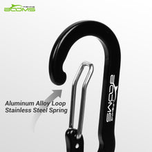 Load image into Gallery viewer, T04 Coiled Lanyard Wire Steel Inside 59 in Max Stretch