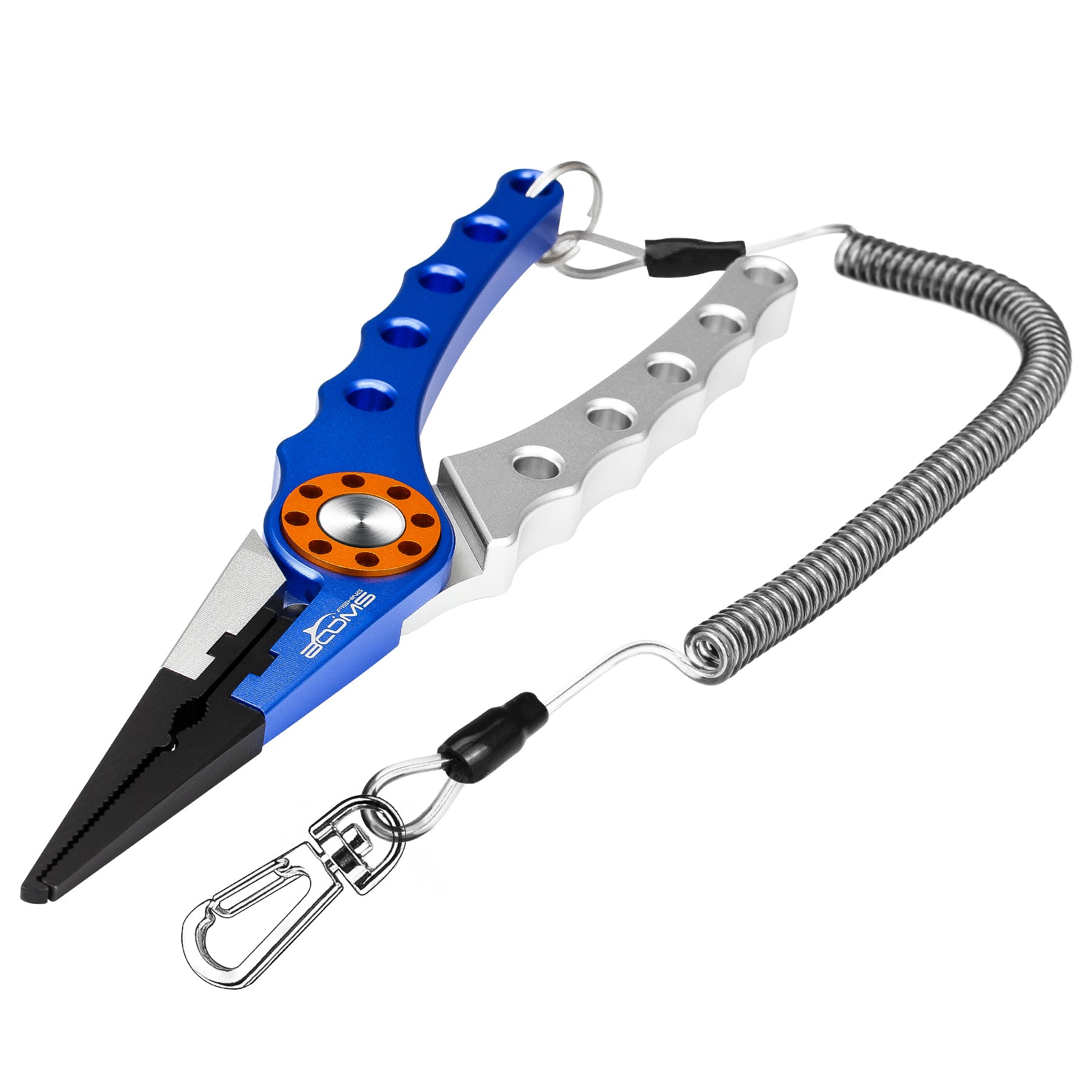X01 Aluminum Fishing Pliers with Lanyard and Sheath – Booms