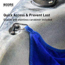 Load image into Gallery viewer, Booms Fishing B0T Microfiber Fishing Towel with Clip Bait Towel Thirsty Towel 3 pack