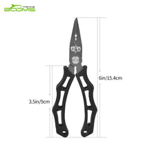 Load image into Gallery viewer, F07 Fishing Pliers Stainless Steel Construction Small Size