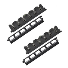Load image into Gallery viewer, WV2 Vertical Fishing Rod Holders for Garage Wall Mount: Store Up to 6 Rods and Combs
