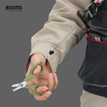 Load image into Gallery viewer, Booms Fishing S01 Fishing Scissors with Retractor

