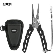 Load image into Gallery viewer, Booms Fishing F07 Fishing Pliers with Sheath and Lanyard
