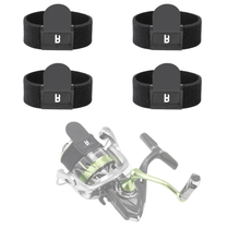Load image into Gallery viewer, Booms Fishing SB1 Fishing Reel Belts, 4 Pack Fishing Line Spool Protector, Fishing Reel Accessories, Nylon Elastic Straps, Fit for 500~6500 Spinning Reels
