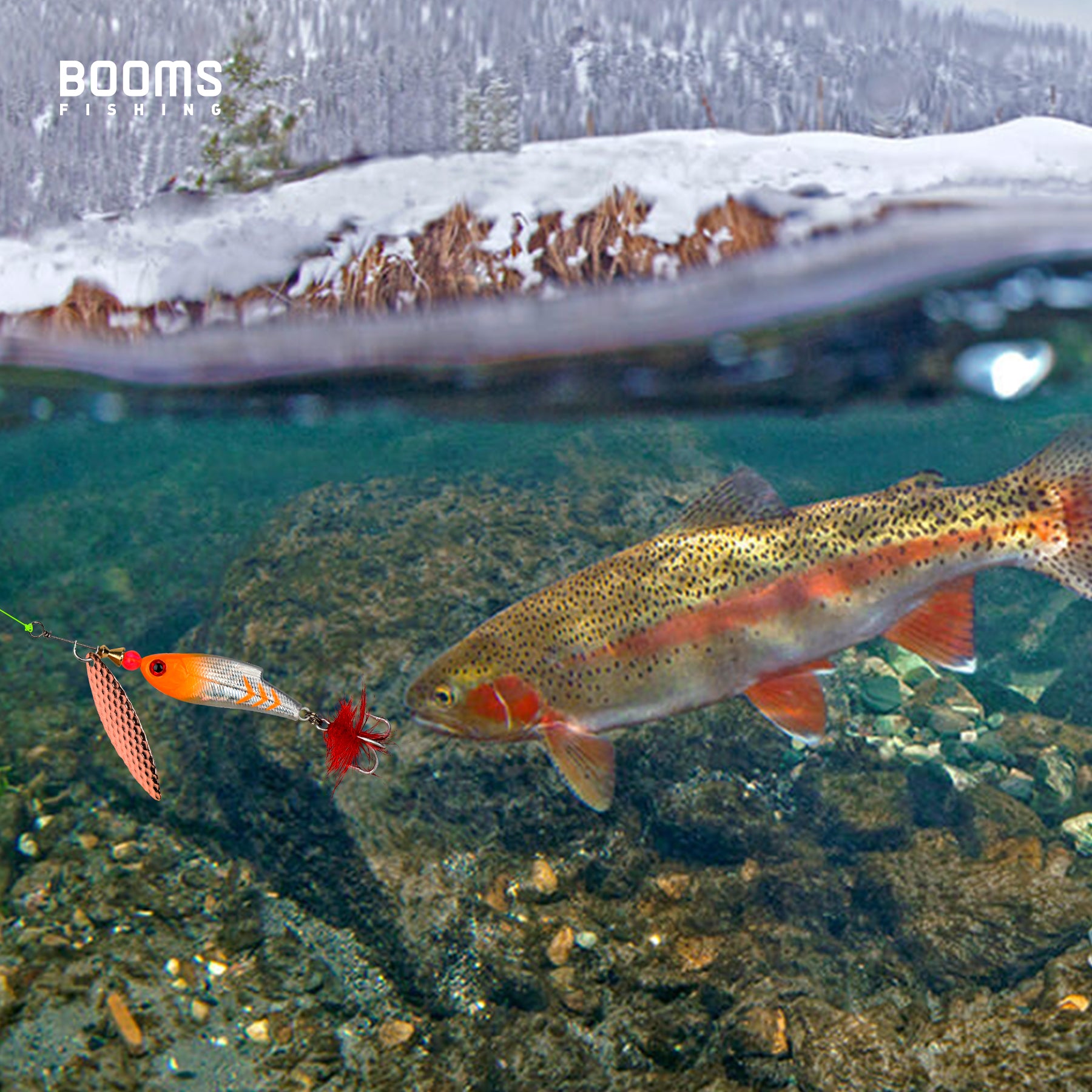 buntzen lake fishing lures Booms Fishing SP2 Spinnerbait Fishing Lures, 3pcs Multi-Color Blade Sp – Booms Fishing Official