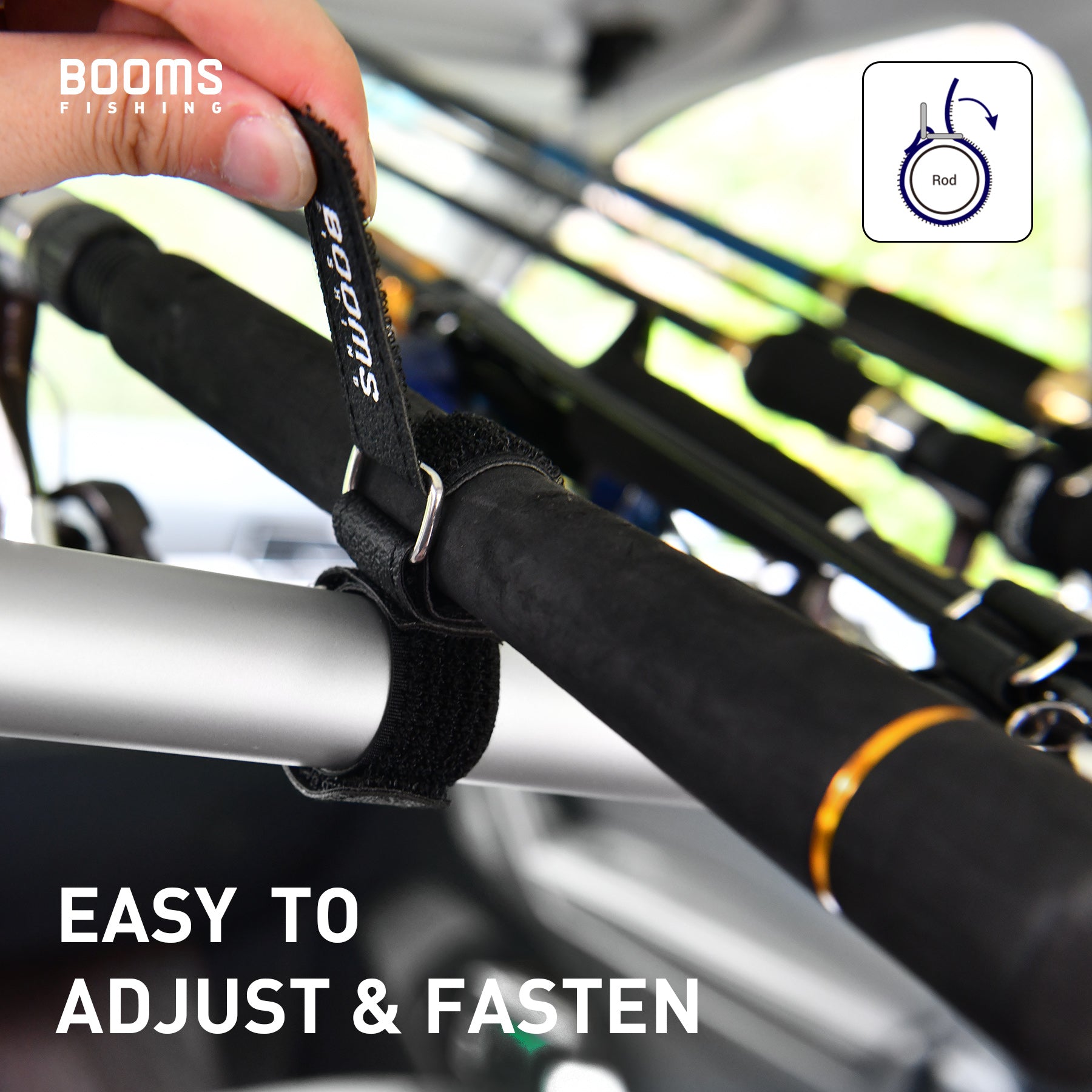 booms fishing rod holder RB2 Straps for Car Clothes Hanger Bar – Booms Fishing Official Model:KDS-471P crab fishing telescoping or heavy 7 Best Baitcasting Reels