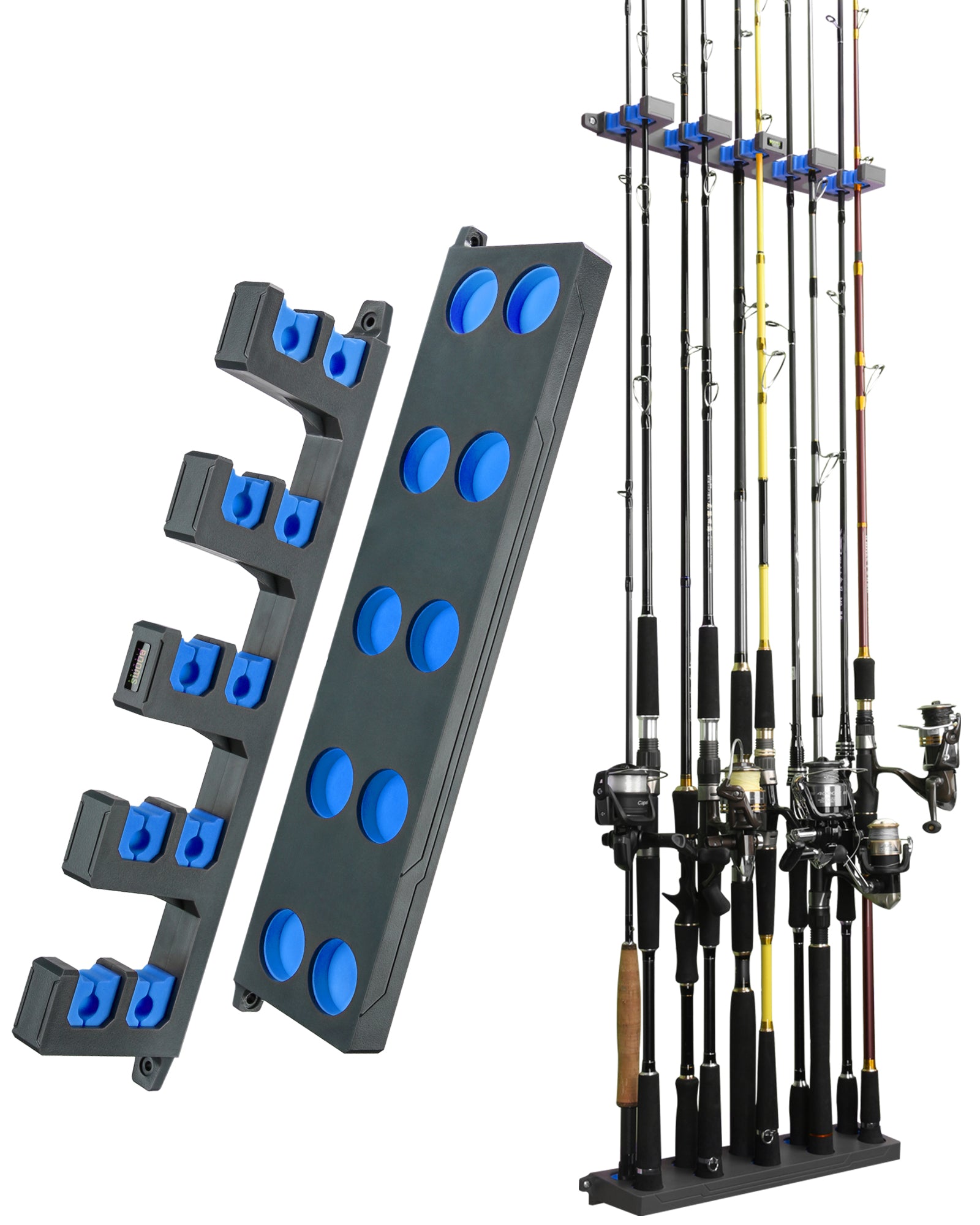 fishing rod holders big w Booms Fishing WV4 Fishing Pole Holder, Wall Mounted Fishing Rod Holder – Booms Fishing Official