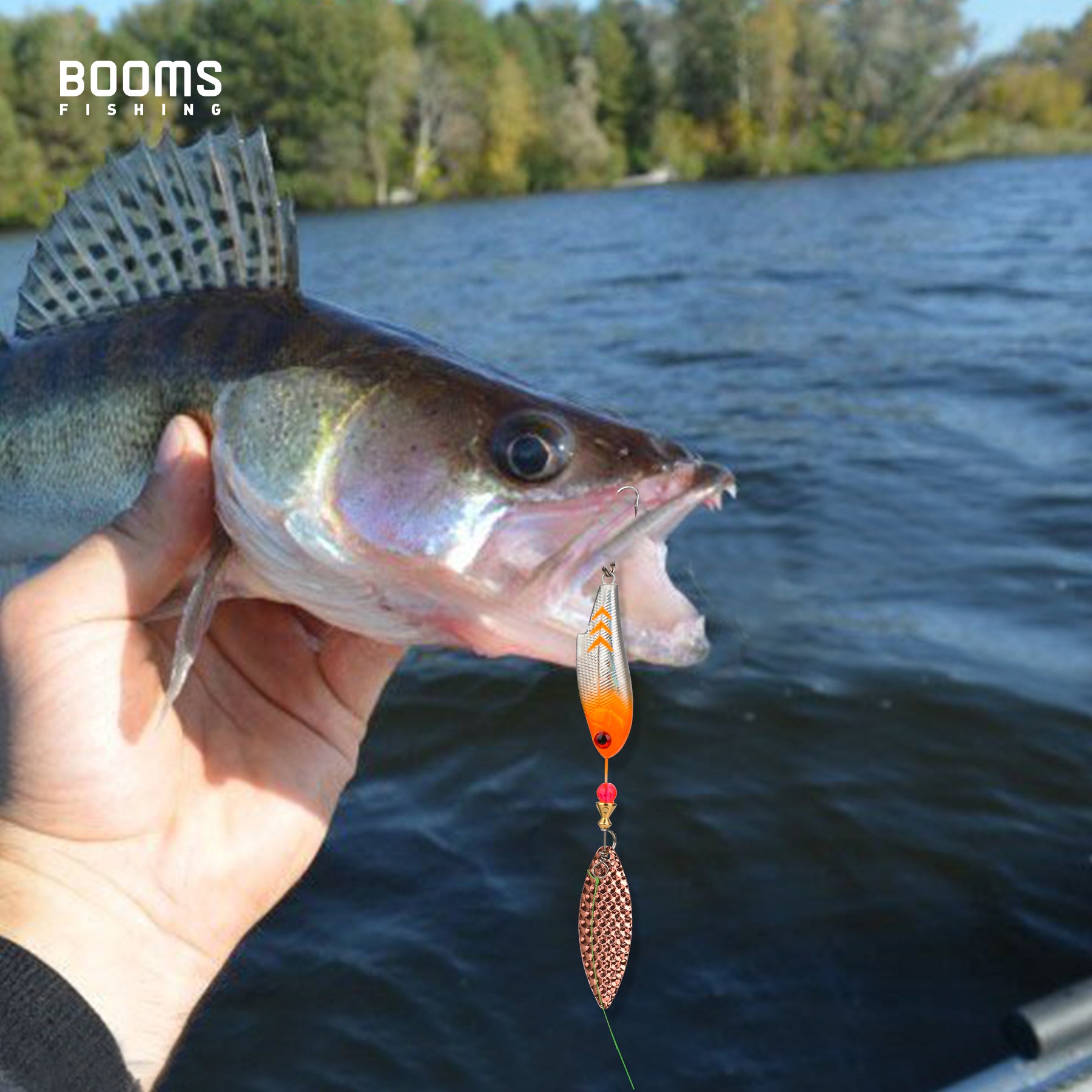 buntzen lake fishing lures Booms Fishing SP2 Spinnerbait Fishing Lures, 3pcs Multi-Color Blade Sp – Booms Fishing Official