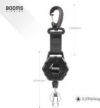 Load image into Gallery viewer, Booms Fishing RG5 Retractable Keychain with Belt Clip 2-Pack
