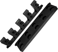 Load image into Gallery viewer, Booms Fishing WV4 Fishing Pole Holder, Wall Mounted Fishing Rod Holders for Garage, Vertical/Horizontal/Ceiling Fishing Pole Rack,Store Up to 10 Rods to Save Your Space, 4 Colors Available
