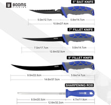 Load image into Gallery viewer, Booms Fishing Fillet Knife Set
