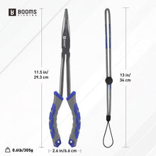 Load image into Gallery viewer, Booms Fishing XW11 Hook Remover 11.5" Long Nose Pliers
