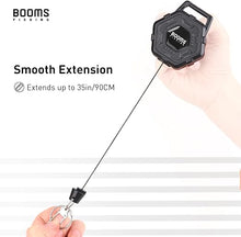 Load image into Gallery viewer, Booms Fishing RG5 Retractable Keychain with Belt Clip 2-Pack
