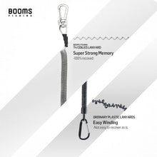 Load image into Gallery viewer, T04 Coiled Lanyard Wire Steel Inside 59 in Max Stretch
