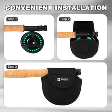 Load image into Gallery viewer, Booms Fishing RC6 Neoprene Fly Reel Cover
