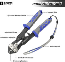 Load image into Gallery viewer, Booms Fishing XW42 Crimping Pliers Kit
