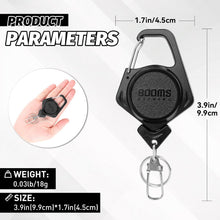 Load image into Gallery viewer, Booms Fishing XW80 Zinger Retractor 3pack
