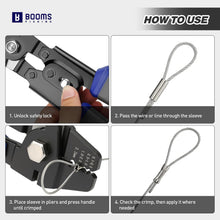 Load image into Gallery viewer, Booms Fishing XW40 Crimping Tool Kit
