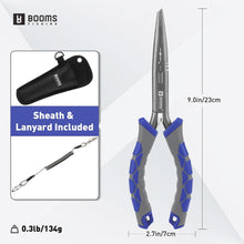 Load image into Gallery viewer, Booms Fishing XW10 Needle Nose Pliers
