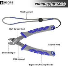 Load image into Gallery viewer, Booms Fishing XW41 Crimping Pliers Tool
