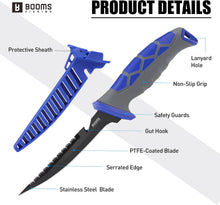 Load image into Gallery viewer, Booms Fishing XW60 5" Fillet Knife

