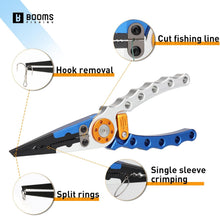 Load image into Gallery viewer, Booms Fishing 5.8in Aluminium Fishing Pliers X01

