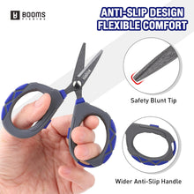Load image into Gallery viewer, Booms Fishing XW01 Braided Line Scissors
