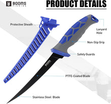 Load image into Gallery viewer, Booms Fishing XW60 9" Fillet Knife
