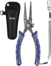 Load image into Gallery viewer, Booms Fishing XW12 Multi-Function Fishing Pliers
