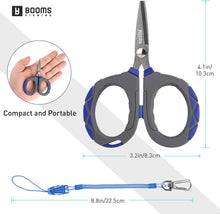 Load image into Gallery viewer, Booms Fishing XW01 Braided Line Scissors

