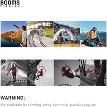 Load image into Gallery viewer, Booms Fishing 20Pack Multi-use 2in Mini Keychain Caribeaner Clip
