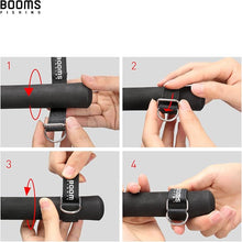 Load image into Gallery viewer, Booms Fishing RB1 Rod Tie Belts Pole Straps
