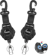 Load image into Gallery viewer, Booms Fishing RG5 Retractable Keychain with Belt Clip 2-Pack
