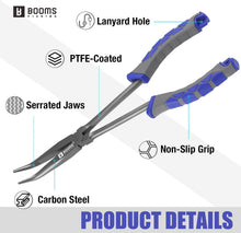 Load image into Gallery viewer, Booms Fishing XW11 Hook Remover 11.5" Long Nose Pliers
