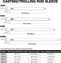 Load image into Gallery viewer, Booms Fishing RS8 Neoprene Rod Sleeve for Casting/Trolling Rod
