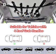 Load image into Gallery viewer, Booms Fishing VRC Vehicle Rod Carrier Straps System
