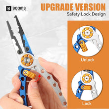 Load image into Gallery viewer, Booms Fishing 5.8in Aluminium Fishing Pliers X01
